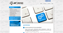 Desktop Screenshot of abogadofreelance.com